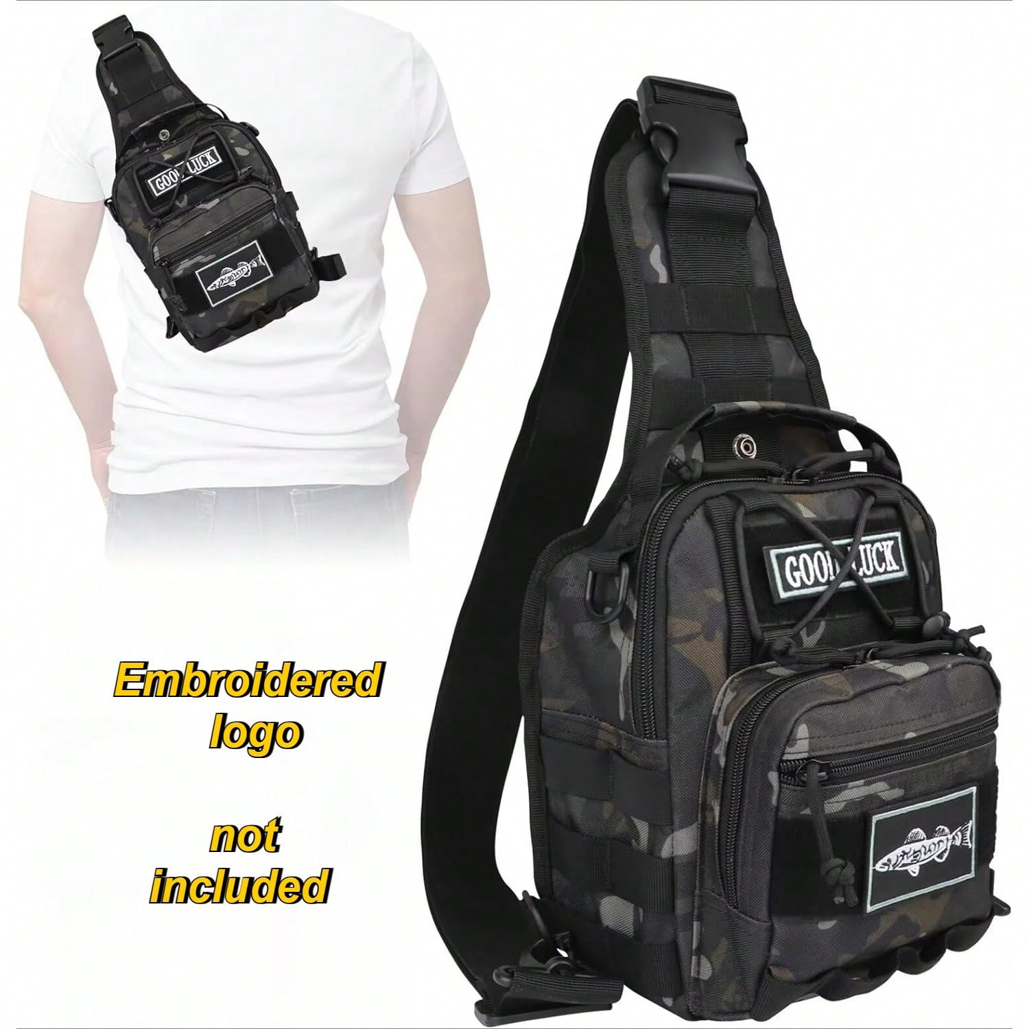 Edc Carry Backpack - Маленький рыболовный рюкзак, водонепроницаемая тактическая сумка