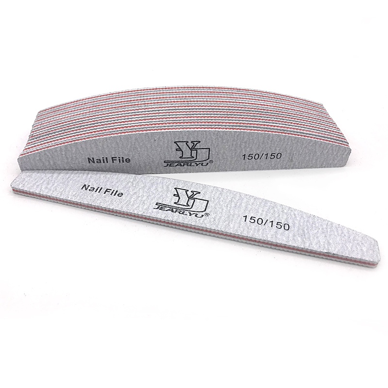 Nail File Titanium - Набор из 10 шт. портативных пилок-буферов