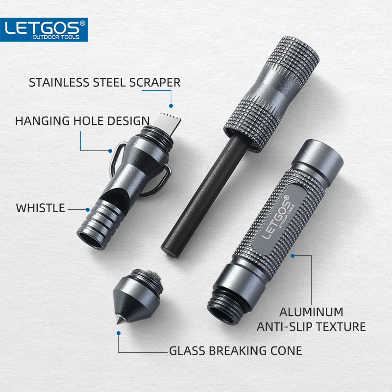 Ferro Rod Striker - Новый водонепроницаемый свисток для выживания с