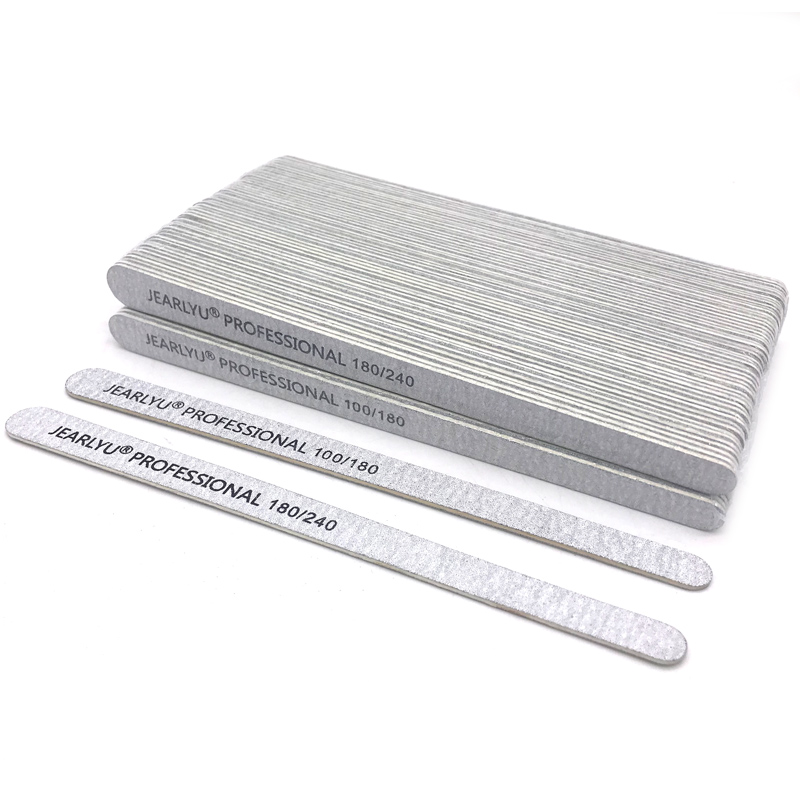 Nail File Titanium - 100/200 шт. деревянная пилочка для ногтей