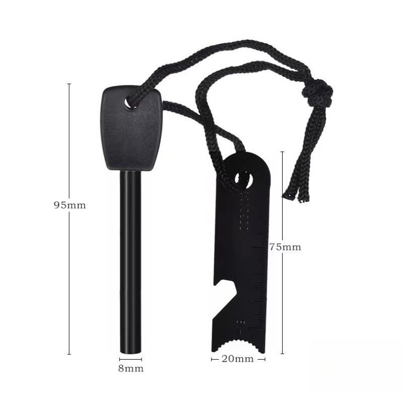 Клинтовый пожарный стартер для – обзор и цена Ferro Rod Striker