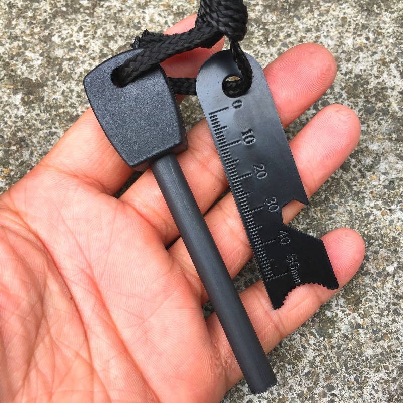 Набор для выживания на природе – обзор и цена Ferro Rod Striker