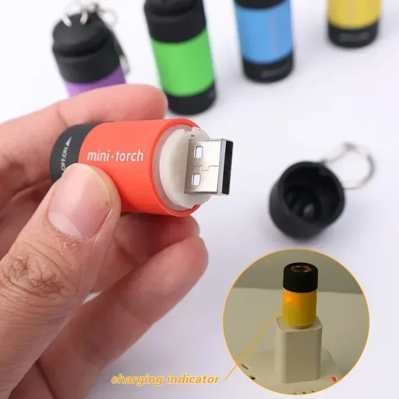 USB перезаряжаемый светодиодны – обзор и цена Keychain Flashlight