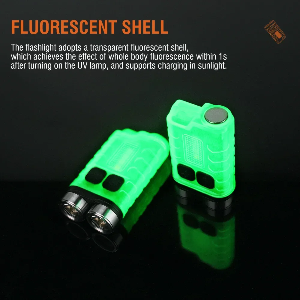 BORUiT V3 LED-фонарик-брелок,  – обзор и цена Keychain Flashlight