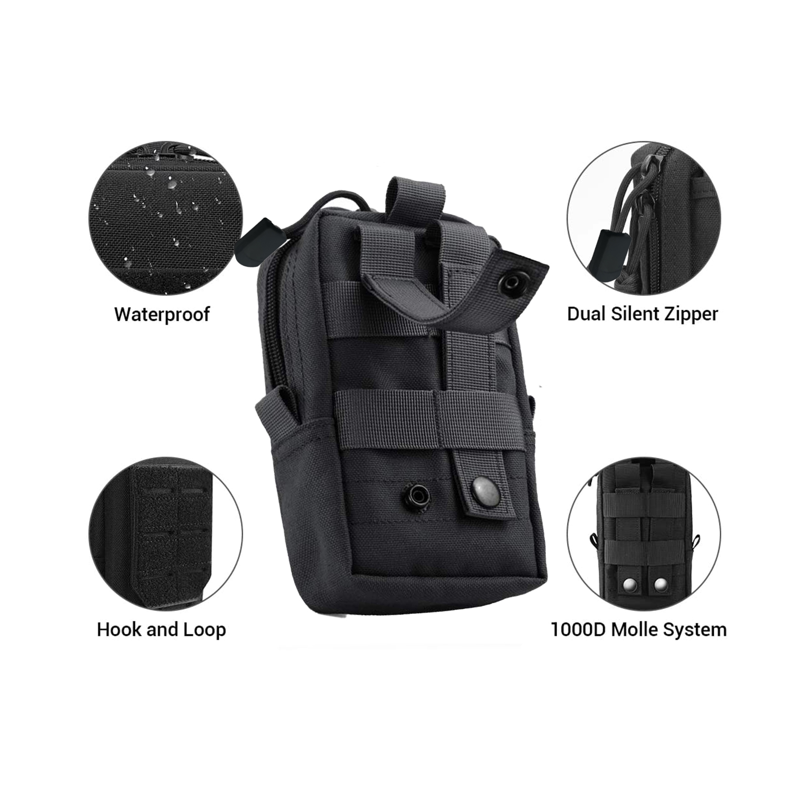 Тактический чехол Molle, поясн – обзор и цена Edc Carry Fanny Pack