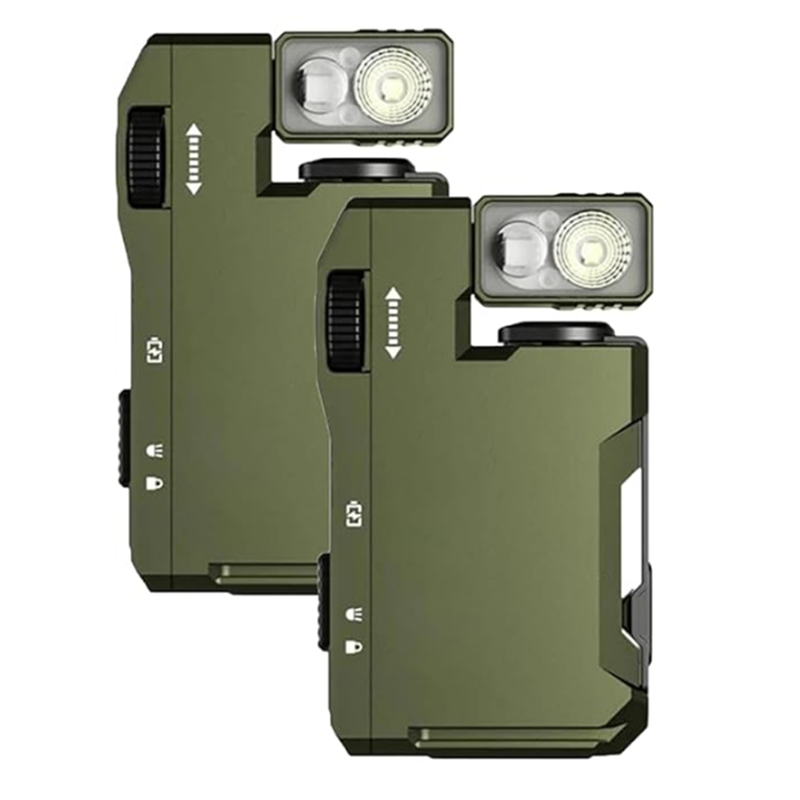 AT51-2Pcs EDC фонарик с 3 режи – обзор и цена Edc Daily Carry