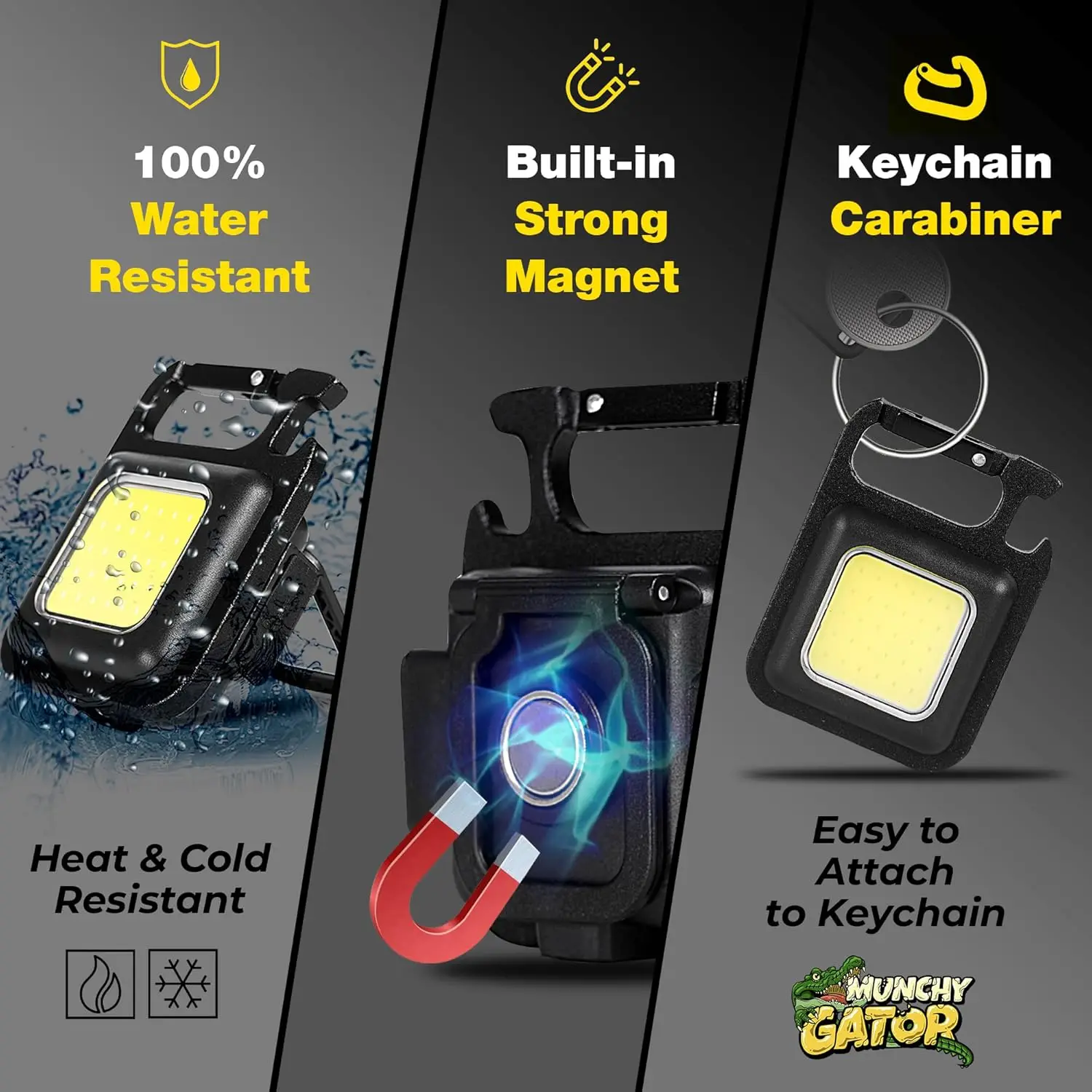 Портативный мини-фонарик-брело – обзор и цена Keychain Flashlight