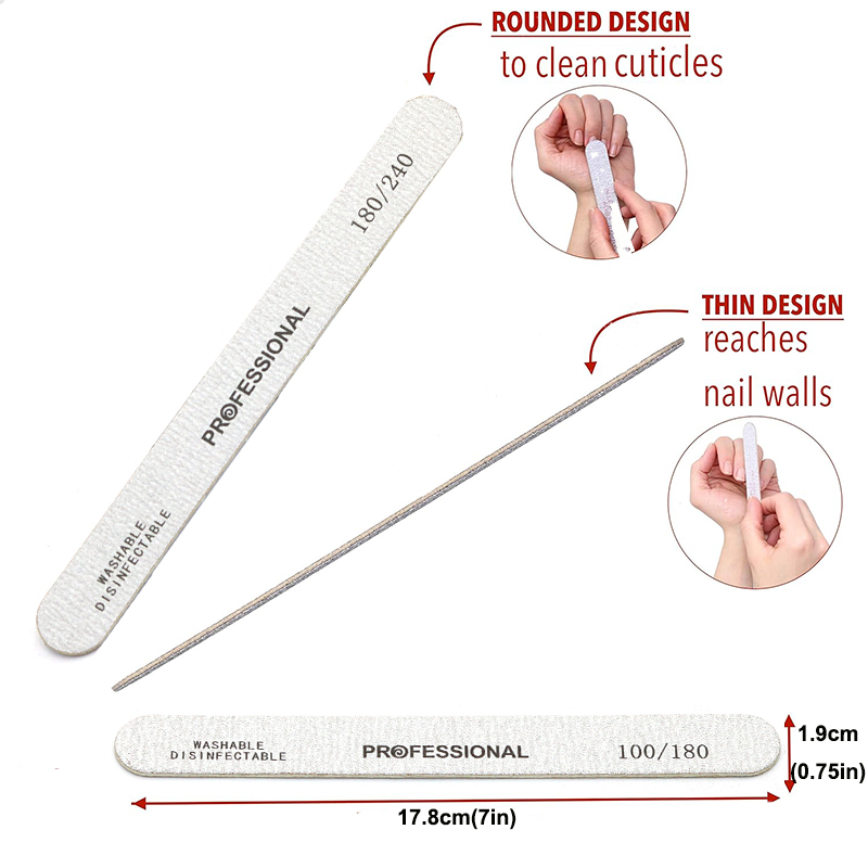 Деревянная пилочка для ногтей, – обзор и цена Nail File Titanium