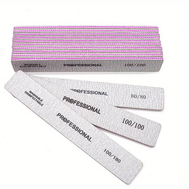 Прямая пилка для ногтей с абра – обзор и цена Nail File Titanium