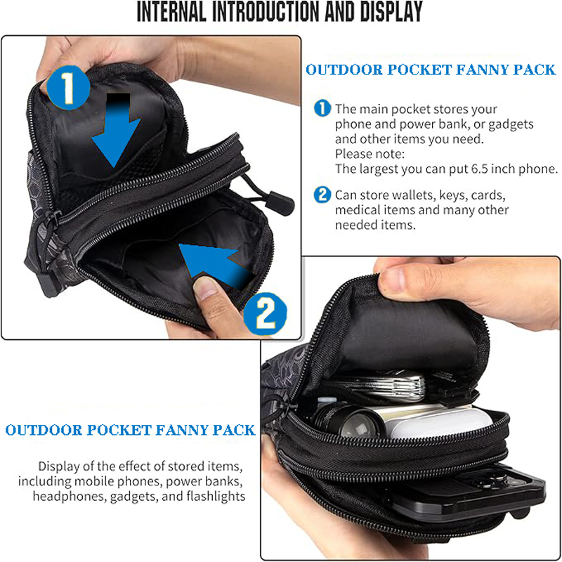 Универсальная тактическая пояс – обзор и цена Edc Carry Fanny Pack